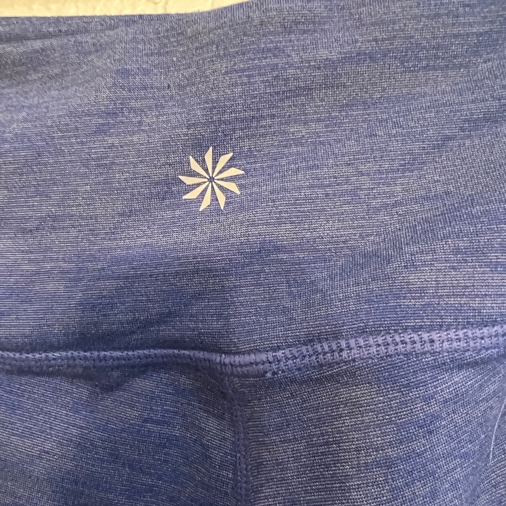 Blue Athleta Chaturanga High Rise Blue Women Legging Sz.S Athletic Leggings